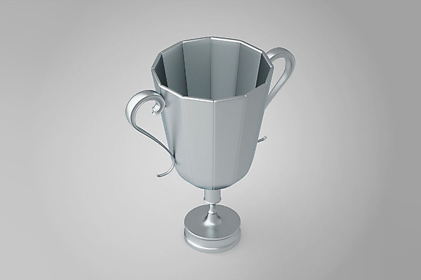 PSD 편집이미지 백그라운드 사람없음 한개 3D소스 3D 은색 상패 트로피 디지털합성 오브젝트 표준 편집소스 편집3D 1 컬러 상_우승 파일형식