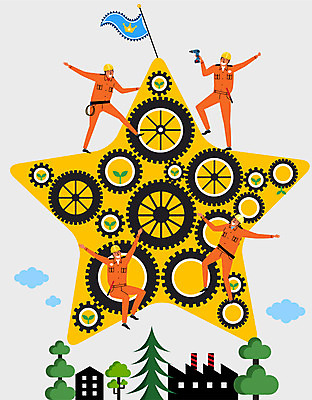 나무 구름 남자 별 유니폼 일러스트 공장 왕관 건설업 한국 여러명 성인 건물 기쁨 깃발 드릴 즐거움 톱니바퀴 제조업 국내일러스트 AI파일 자연요소 식물 건축물 옷 감정 산업 아시아 다수 공업 사람 공구 파일형식 벡터