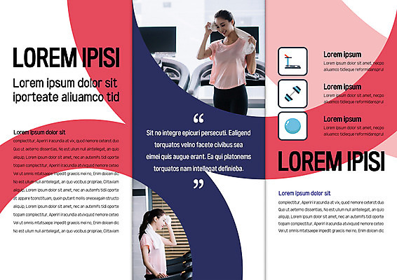 템플릿 북디자인 출판디자인 여자 내지 리플렛 분홍색 북커버 3단접지 건강 사람 팜플렛 상반신 20대 성인 두명 파란색 수건 운동 운동기구 헬스 한국인 땀 런닝머신 성인여자만 이미지템플릿 AI파일 컬러 동양인 청년 위생용품 여자만 성인만 파일형식 벡터