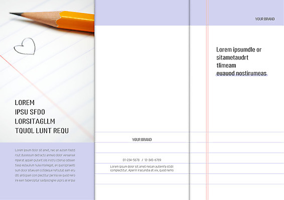 템플릿 표지디자인 북디자인 출판디자인 표지 리플렛 북커버 3단접지 사랑 팜플렛 사람없음 연필 공책 하트 낙서 연보라색 이미지템플릿 AI파일 모양 감정 문구용품 학용품 필기구 보라색 파일형식 벡터