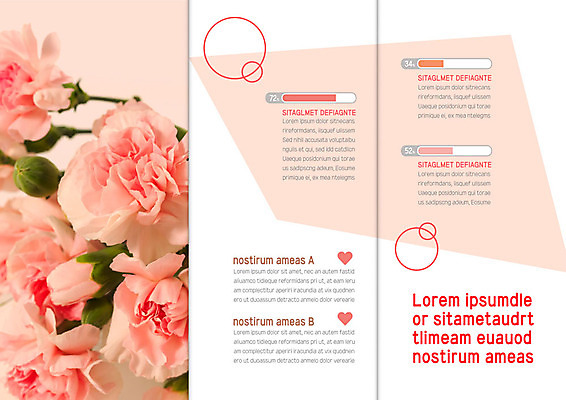 템플릿 표지디자인 북디자인 출판디자인 꽃잎 꽃 내지 리플렛 분홍색 북커버 3단접지 그래프 사랑 팜플렛 사람없음 장미 하트 원형 화려 이미지템플릿 AI파일 모양 도형 식물 감정 컬러 컨셉 파일형식 벡터