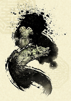 PSD 한국전통 전통 무늬 일러스트 캘리그라피 주전자 붓터치 흑백 사람없음 문화재 번짐 청자 국내일러스트 주방용품 한국 촬영기법 파일형식 효과