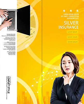 PSD 템플릿 표지디자인 북디자인 출판디자인 여자 표지 리플렛 2단접지 북커버 한명 사람 정장 빌딩 팜플렛 상반신 20대 성인 신체부위 노트북 노란색 주황색 한국인 양손 비즈니스우먼 복지 보험 성인여자한명만 이미지템플릿 1 손 옷 컬러 비즈니스 동양인 청년 건물 전자제품 직장인 사회이슈 여자한명만 성인여자만 파일형식