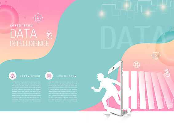 PSD 템플릿 표지디자인 북디자인 출판디자인 실루엣 내지 리플렛 분홍색 과학 북커버 사람모양 팜플렛 사람없음 스마트폰 달리기 IT산업 데이터베이스 4차산업 AI_인공지능 이미지템플릿 모양 산업 컬러 모션 촬영기법 정보기술 핸드폰 스마트기기 파일형식