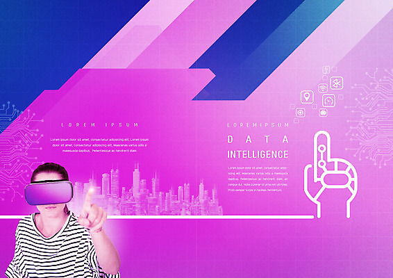 PSD 서양인 외국인 템플릿 표지디자인 북디자인 출판디자인 여자 표지 리플렛 분홍색 과학 북커버 손가락 한명 사람 빌딩 팜플렛 상반신 20대 성인 파란색 터치 가리킴 도시 IT산업 데이터베이스 가상현실 성인여자한명만 4차산업 VR기기 AI_인공지능 이미지템플릿 1 손 산업 컬러 정보기술 인종 손짓 청년 건물 기계 여자한명만 성인여자만 파일형식