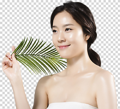 스튜디오촬영 편집이미지 여자 얼굴 나뭇잎 실내 한명 들기 상반신 20대 성인 옆모습 신체부위 뷰티 한국인 몸매 피부 PNG 의료성형뷰티 성인여자한명만 편집소스 1 뷰포인트 잎 모션 사람 동양인 청년 내부 여자한명만 성인여자만 파일형식