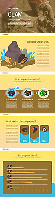 음식 바다 일러스트 그래프 조개 요리 신체부위 갈색 노란색 인포그래픽 양손 찜 홍합 전복 가리비 갯벌 조개잡이 조개찜 국내일러스트 AI파일 손 컬러 어패류 어업 사람 파일형식 벡터