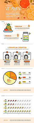 여자 오렌지 과일 일러스트 그래프 건강 사람 상반신 성인 세명 알약 약 건강관리 인포그래픽 약병 자몽 상큼 비타민 광합성 국내일러스트 AI파일 의학 관리 영양소 병_담는 파일형식 벡터