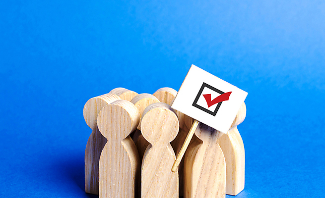 포토 JPG 해외이미지 실내 사람없음 팻말 말_게임 그룹 군중 체크표시 파란배경 시위 해외포토 백그라운드 프레임 사람 내부 파란색 게임 확인 파일형식 이미지허브