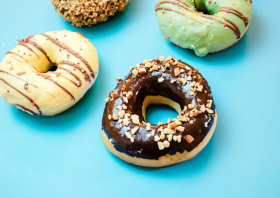 포토 JPG 해외이미지 디저트 실내 사람없음 여러개 도넛 해외포토 음식 다수 내부 파일형식 이미지허브