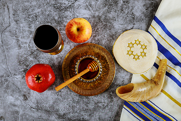 포토 JPG 해외이미지 전통 디자인 행복 종교 과일 휴가 새해 뿔 사람없음 기도 축하 의식 사과 심볼 석류 꿀 유대인 유태교 해외포토 감정 컨셉 파일형식 이미지허브