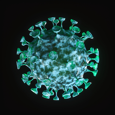 JPG 해외이미지 의학 세포 사람없음 초록색 3D 검은색 바이러스 전염병 코로나바이러스 델타변이바이러스 오미크론 해외포토 포토 컬러 질병 디지털합성 파일형식 이미지허브