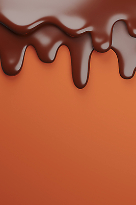 포토 JPG 해외이미지 백그라운드 사람없음 갈색 3D 초콜릿 주황색 흐름 액체 해외포토 컬러 컨셉 디저트 디지털합성 파일형식 이미지허브