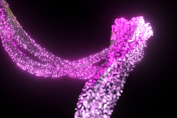 JPG 해외이미지 곡선 그래픽백그라운드 추상 사람없음 그래픽 빛 3D 보라색 검은색 입자 웨이브 네온 해외포토 포토 선 컬러 백그라운드 무늬 디지털합성 파일형식 이미지허브