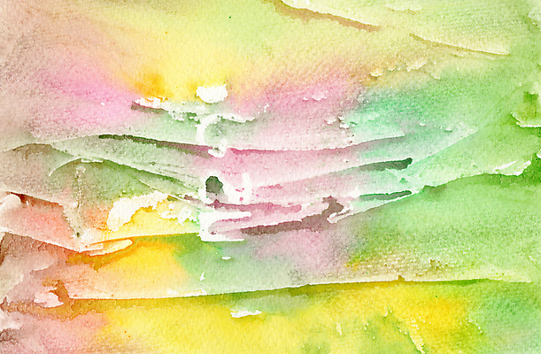 포토 JPG 해외이미지 분홍색 백그라운드 붓터치 사람없음 초록색 노란색 물감 번짐 파스텔톤 해외포토 컬러 미술도구 파일형식 효과 이미지허브