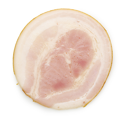 포토 JPG 해외이미지 음식 조각 다이어트 재료 육류 돼지고기 요리 사람없음 흰색 원형 맛 아침식사 상품 오브젝트 싱글 햄 날것 베이컨 칼로리 고립 단백질 해로움 해외포토 도형 컬러 컨셉 식재료 건강 식사 영양소 파일형식 이미지허브