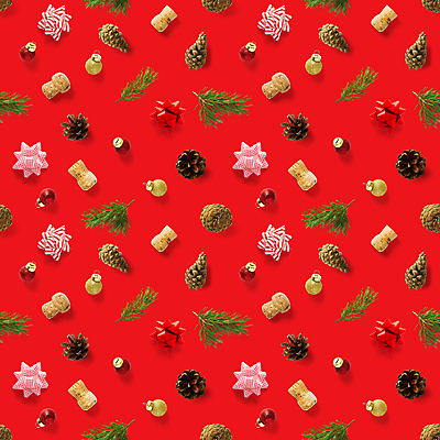 포토 JPG 해외이미지 크리스마스장식 패턴 사람없음 패턴백그라운드 솔방울 코르크 솔잎 포장소품 해외포토 백그라운드 잎 크리스마스 무늬 포장 오브젝트 포장재료 파일형식 이미지허브