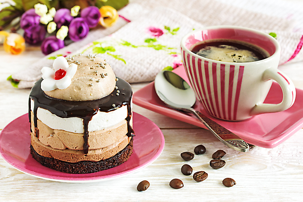 포토 JPG 해외이미지 커피 티타임 사람없음 초콜릿 원두 달콤 커피잔 티스푼 초코케이크 해외포토 음료 휴식 디저트 잔 케이크 숟가락 맛 파일형식 이미지허브