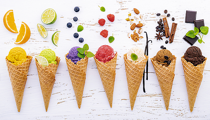 포토 JPG 해외이미지 오렌지 사람없음 초콜릿 견과류 원두 블루베리 산딸기 라임 아이스크림콘 콘아이스크림 바닐라 해외포토 커피 과일 아이스크림 디저트 콘 파일형식 이미지허브