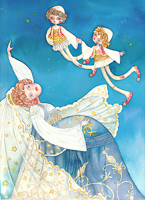 포토 JPG 해외이미지 전통 드레스 어린이 일러스트 하늘 엄마 미술 사람없음 장식 파란색 세계 뷰티 유행 페인트 꿈 그리기 기다림 역사 스케치 그림 자수 해외일러스트 옷 컬러 가족 모션 문화예술 사람 파일형식 이미지허브