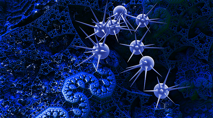 포토 JPG 해외이미지 의학 세포 사람없음 파란색 3D 질병 디지털합성 암 종양 해외포토 컬러 파일형식 이미지허브