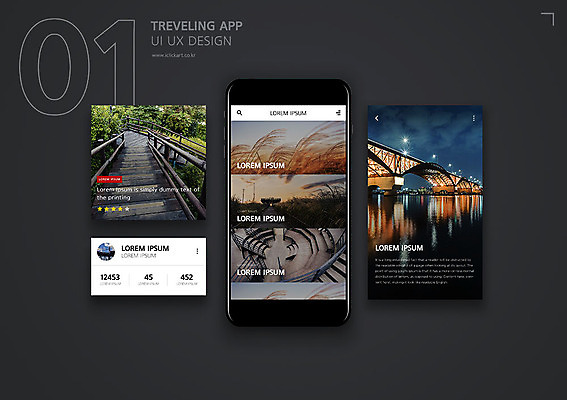 PSD 편집이미지 여행 백그라운드 사람없음 스마트폰 어플리케이션 한강 레이아웃 UI 소셜미디어 가교 목업 하늘공원 편집소스 이미지편집 건축물 공원 서울 핸드폰 스마트기기 랜드마크 파일형식