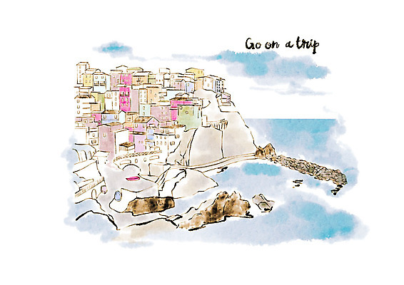 PSD 바다 분홍색 섬 여행 일러스트 휴식 수채화 주택 사람없음 파란색 방파제 힐링 섬마을 선박 국내일러스트 공공시설 컬러 컨셉 수상교통 건물 파일형식