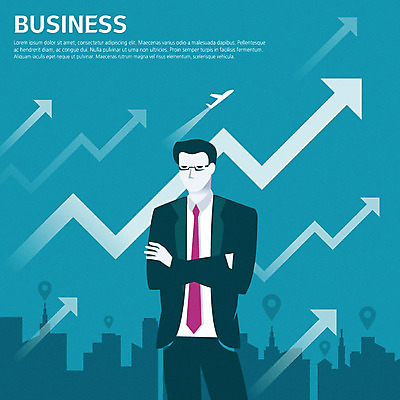 남자 화살표 일러스트 비즈니스 넥타이 비행기 한명 사람 정장 빌딩 상반신 성인 건물 팔짱 도시 직장인 비즈니스맨 스마트 성인남자한명만 국내일러스트 AI파일 직업 1 건축물 잡화 옷 컨셉 항공교통 모션 대중교통 남자한명만 성인남자만 파일형식 벡터