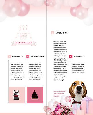 PSD 템플릿 한마리 표지디자인 북디자인 출판디자인 꽃 내지 반려견 리플렛 2단접지 북커버 선물 팜플렛 사람없음 선물상자 반려동물 생일파티 생일 강아지 생일케이크 비글 풍선 마술사모자 반려 이미지템플릿 식물 동물 모자_잡화 1 기념일 상자 케이크 개 파일형식