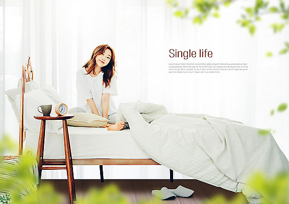 전신 PSD 나무 편집이미지 여자 여유 탁자 나뭇잎 슬리퍼 한명 미소 사람 앉기 20대 성인 일상 앞모습 컵 한국인 침대 풀잎 편안함 싱그러움 싱글라이프 성인여자한명만 이미지편집 식물 1 라이프스타일 식기 감정 뷰포인트 가구 신발 잎 모션 표정 동양인 청년 라이프 풀_식물 감각 여자한명만 성인여자만 파일형식