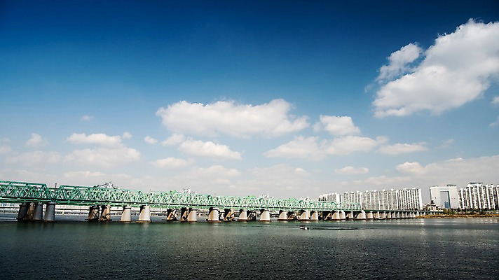 포토 JPG 주간 나무 하늘 서울 한국 빌딩 사람없음 야외 도시풍경 도시 강가 한강 한강철교 국내포토 자연요소 식물 아시아 풍경 건물 강 다리_건축물 랜드마크 파일형식