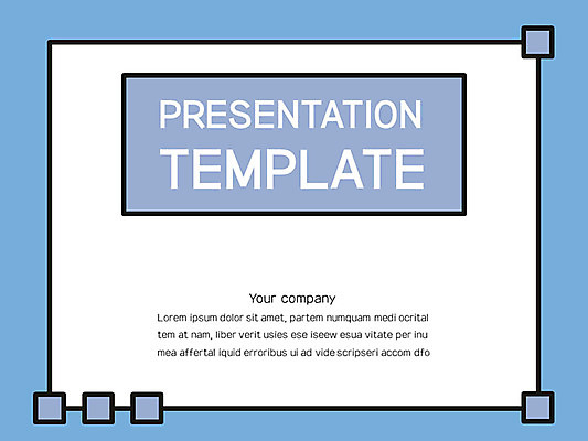 템플릿 비즈니스 그래프 선물 사람없음 파란색 선물상자 세트 귀여움 사각형 PPT 프레젠테이션 문서템플릿 레이아웃 8P 이미지템플릿 도형 컬러 컨셉 상자 파일형식