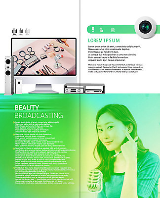 PSD 템플릿 표지디자인 북디자인 응시 출판디자인 여자 내지 리플렛 음향기기 2단접지 북커버 한명 사람 팜플렛 상반신 20대 성인 연두색 뷰티 스피커 화장품 한국인 마이크 방송 영상 동영상 카메라렌즈 메이크업브러쉬 방송장비 성인여자한명만 뷰티크리에이터 1인미디어 이미지템플릿 1 시선 동양인 청년 초록색 전자제품 카메라 장비 붓 여자한명만 성인여자만 파일형식 크리에이터