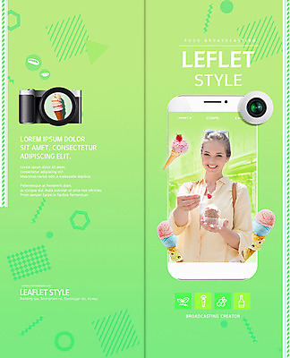 PSD 서양인 외국인 템플릿 표지디자인 북디자인 출판디자인 여자 표지 리플렛 2단접지 북커버 아이스크림 디저트 한명 미소 사람 팜플렛 상반신 20대 성인 초록색 연두색 스마트폰 카메라 촬영 먹기 방송 영상 동영상 성인여자한명만 1인미디어 이미지템플릿 1 음식 컬러 모션 표정 인종 청년 전자제품 핸드폰 스마트기기 여자한명만 성인여자만 파일형식