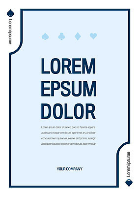 도형 템플릿 표지 하늘색 비즈니스 사람없음 트럼프 남색 프레젠테이션 문서템플릿 서식 레이아웃 문서 제안서 스페이스 이미지템플릿 AI파일 컬러 파란색 놀이용품 파일형식 벡터