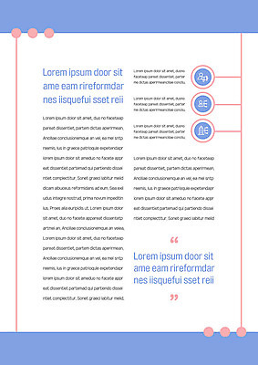 템플릿 내지 선 분홍색 하늘색 비즈니스 사람없음 원형 프레젠테이션 문서템플릿 서식 레이아웃 문서 제안서 이미지템플릿 AI파일 도형 컬러 파란색 파일형식 벡터