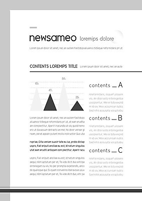 템플릿 내지 비즈니스 그래프 사람없음 검은색 회색 프레젠테이션 문서템플릿 직선 서식 레이아웃 문서 제안서 이미지템플릿 AI파일 선 컬러 파일형식 벡터