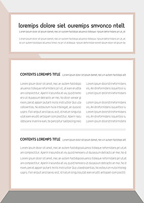 템플릿 내지 분홍색 비즈니스 사람없음 사각형 회색 프레젠테이션 문서템플릿 서식 레이아웃 문서 제안서 이미지템플릿 AI파일 도형 컬러 파일형식 벡터