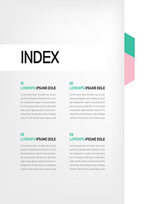 템플릿 내지 분홍색 비즈니스 사람없음 초록색 회색 흰색 프레젠테이션 문서템플릿 서식 레이아웃 문서 제안서 인덱스 목차 이미지템플릿 AI파일 컬러 파일형식 벡터