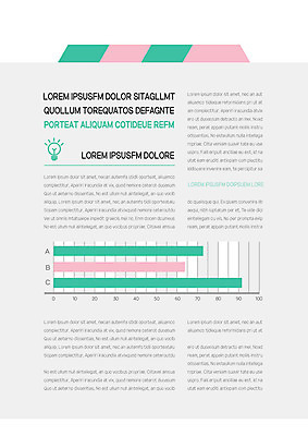 템플릿 내지 분홍색 비즈니스 전구 그래프 사람없음 초록색 회색 프레젠테이션 문서템플릿 서식 레이아웃 문서 제안서 이미지템플릿 AI파일 컬러 파일형식 벡터