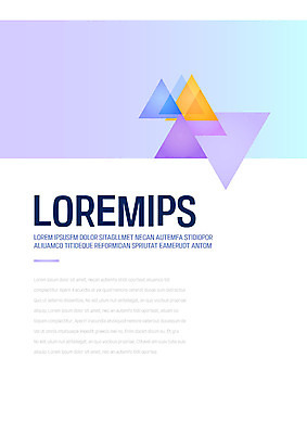 도형 템플릿 표지 비즈니스 사람없음 컬러풀 보라색 삼각형 프레젠테이션 문서템플릿 서식 레이아웃 문서 제안서 겹침 그라데이션 이미지템플릿 AI파일 컬러 파일형식 벡터