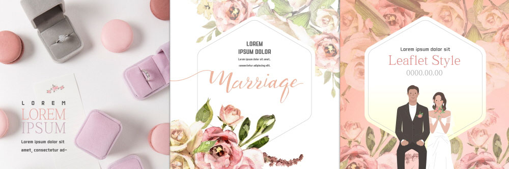 PSD 템플릿 표지디자인 북디자인 커플 출판디자인 여자 표지 남자 꽃 리플렛 분홍색 웨딩드레스 결혼 북커버 3단접지 사랑 사람 앉기 팜플렛 상반신 성인 두명 청첩장 결혼반지 초대 마카롱 신랑신부 성인만 이미지템플릿 식물 드레스 감정 신부_웨딩 컬러 신랑 관계 모션 디저트 카드_감사 이벤트 반지 파일형식