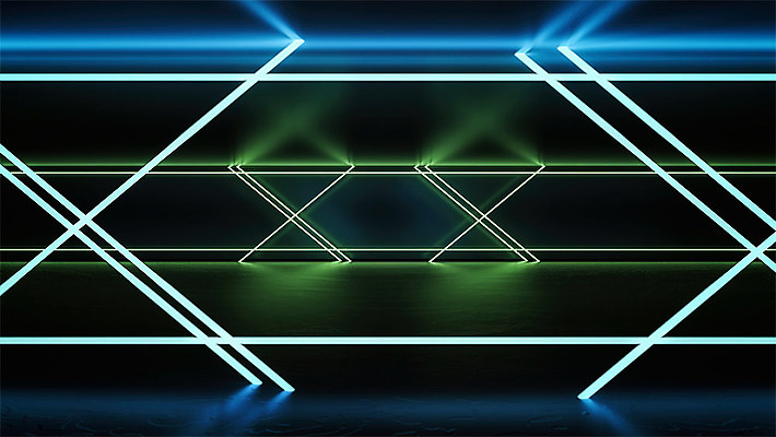 PSD 편집이미지 백그라운드 추상 사람없음 초록색 파란색 빛 3D소스 3D 어둠 공간 사이버 디지털합성 네온 네온아트 편집소스 이미지편집 편집3D 컬러 무늬 파일형식