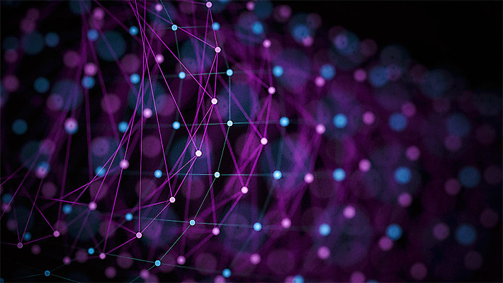 PSD 편집이미지 선 백그라운드 추상 사람없음 파란색 빛 3D소스 3D 보라색 어둠 공간 점 연결 사이버 디지털합성 네온 폴리곤 네온아트 편집소스 이미지편집 편집3D 컬러 무늬 파일형식