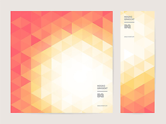 포스터 세로배너 백그라운드 그래픽백그라운드 일러스트 사람없음 그래픽 주황색 삼각형 그라데이션 기하학 국내일러스트 AI파일 도형 배너 컬러 무늬 세로 파일형식 벡터