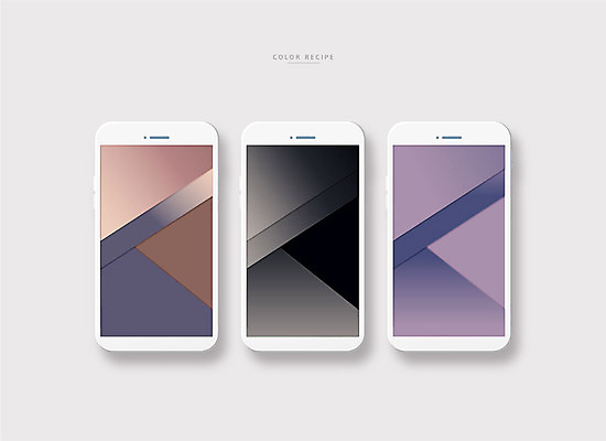 백그라운드 그래픽백그라운드 일러스트 사람없음 그래픽 스마트폰 컬러풀 그라데이션 목업 국내일러스트 AI파일 컬러 핸드폰 스마트기기 파일형식 벡터