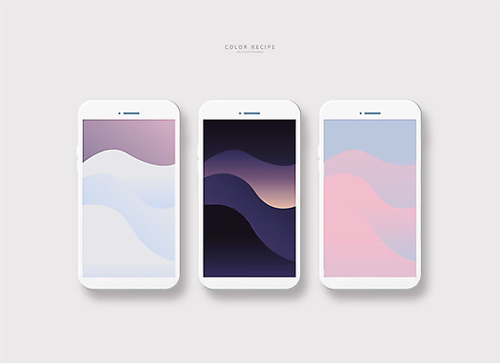 백그라운드 곡선 그래픽백그라운드 일러스트 사람없음 그래픽 스마트폰 컬러풀 그라데이션 물결무늬 목업 국내일러스트 AI파일 물결 선 컬러 무늬 핸드폰 스마트기기 파일형식 벡터