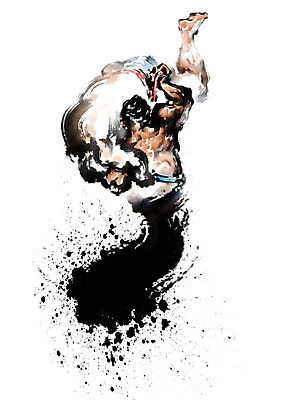 전신 PSD 남자 스포츠 포즈 일러스트 캘리그라피 붓터치 들기 사람 경기 상반신 성인 두명 빨간색 파란색 검은색 전통놀이 힘 잡기 역동적 번짐 씨름 씨름선수 샅바 성인남자만 국내일러스트 전통 스포츠용품 컬러 컨셉 모션 놀이 운동선수 남자만 성인만 파일형식 효과