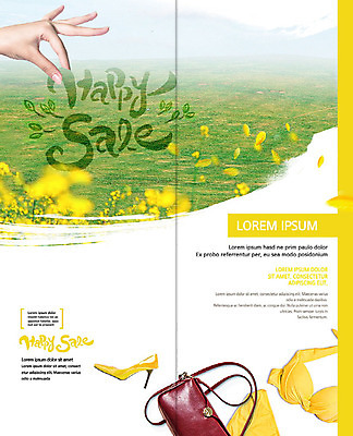 PSD 템플릿 표지디자인 북디자인 손 출판디자인 패션 수영복 꽃잎 꽃 내지 구두 리플렛 2단접지 북커버 가방 팜플렛 초원 신체부위 초록색 쇼핑 노란색 세일 봄 핸드백 이미지템플릿 식물 잡화 옷 계절 컬러 신발 사람 파일형식