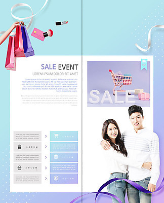 PSD 템플릿 표지디자인 북디자인 커플 출판디자인 여자 패션 남자 리본 내지 리플렛 2단접지 북커버 안기 선물 미소 사람 팜플렛 상반신 성인 두명 30대 선물상자 쇼핑 쇼핑백 세일 쇼핑카 봄 한국인 립스틱 신용카드 메이크업브러쉬 성인만 이미지템플릿 계절 가방 관계 모션 표정 동양인 장년 금융 상자 카트 화장품 붓 파일형식